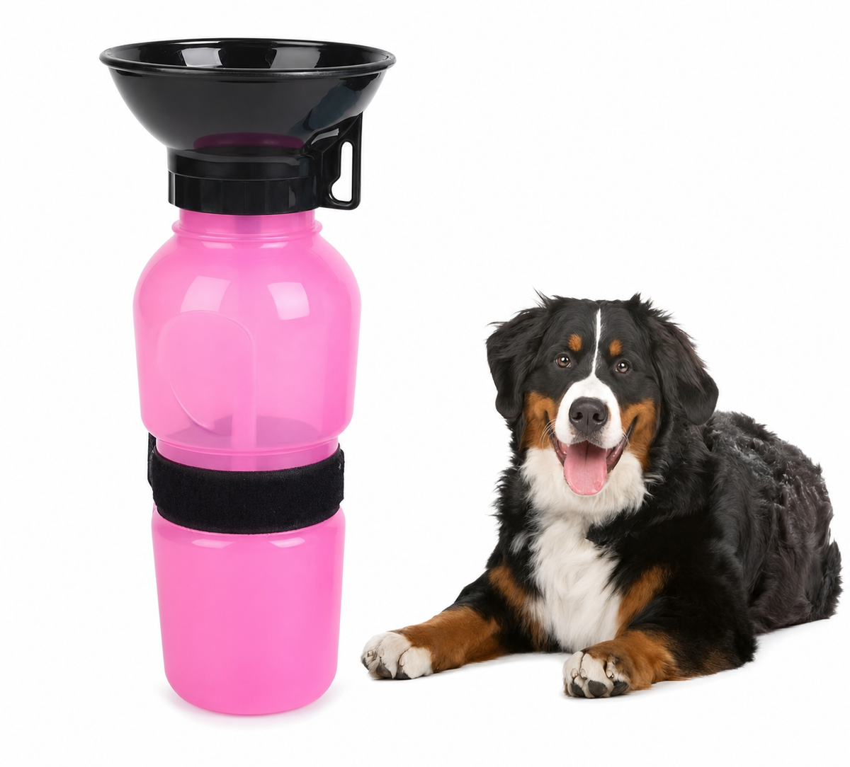 Bebedero Portátil para Mascotas — Hidratación en Cualquier Lugar 🐾
